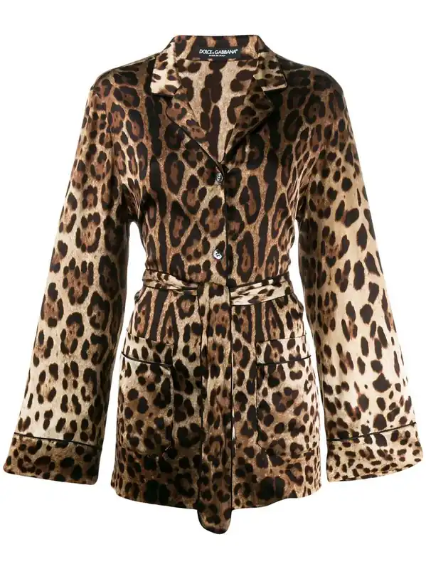 Leopard-Print Shirt
