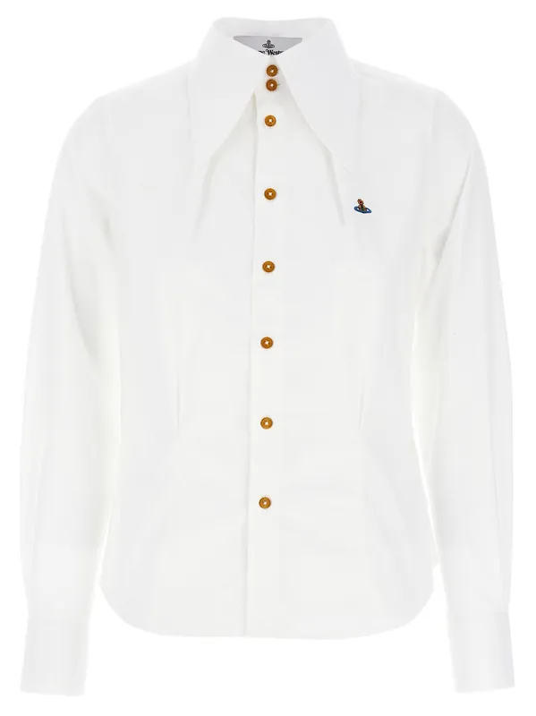 W Violin Shirt And Blouse White - Vivienne Westwood