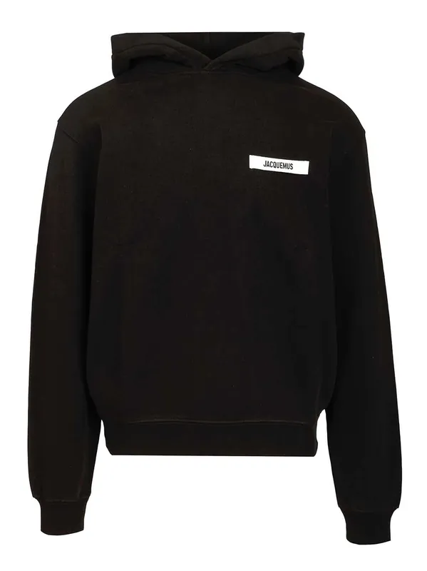 Cotton Sweatshirt Sweatshirts Black - Jacquemus