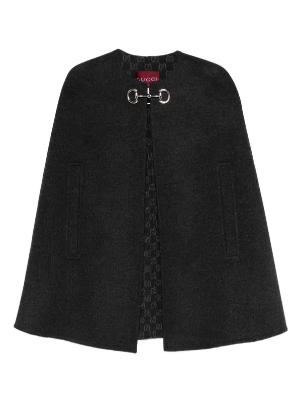Wool And Silk Cape - Gucci