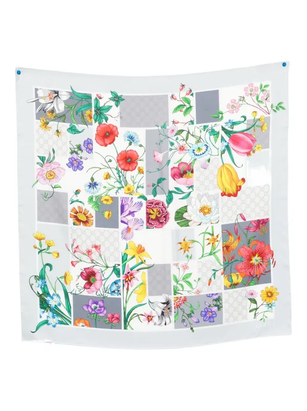 Printed Silk Foulard - Gucci