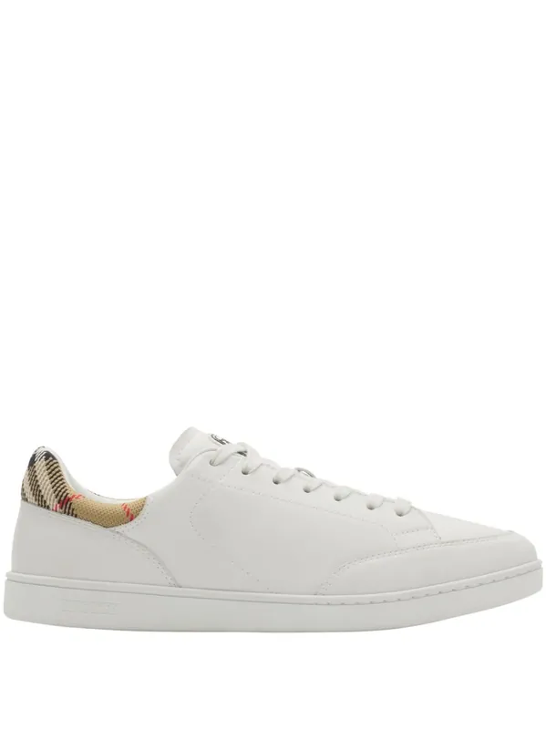 Set Leather Sneakers - Burberry