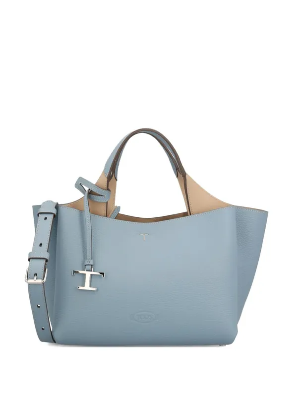 Mini Leather Tote Bag - Tod's