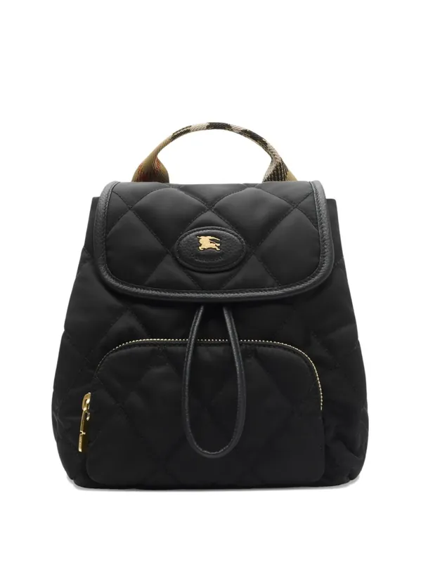 Horseshoe Mini Nylon Backpack - Burberry