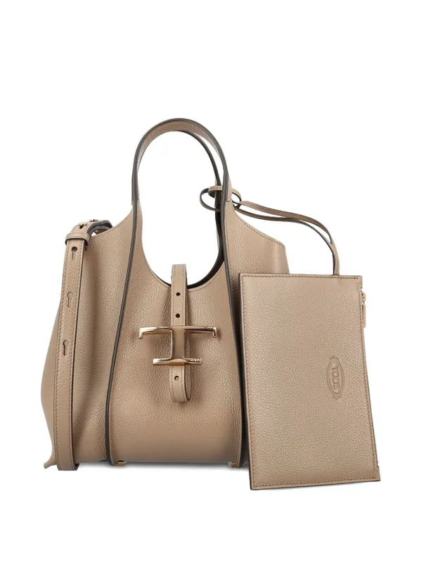 Mini Leather Tote Bag - Tod's