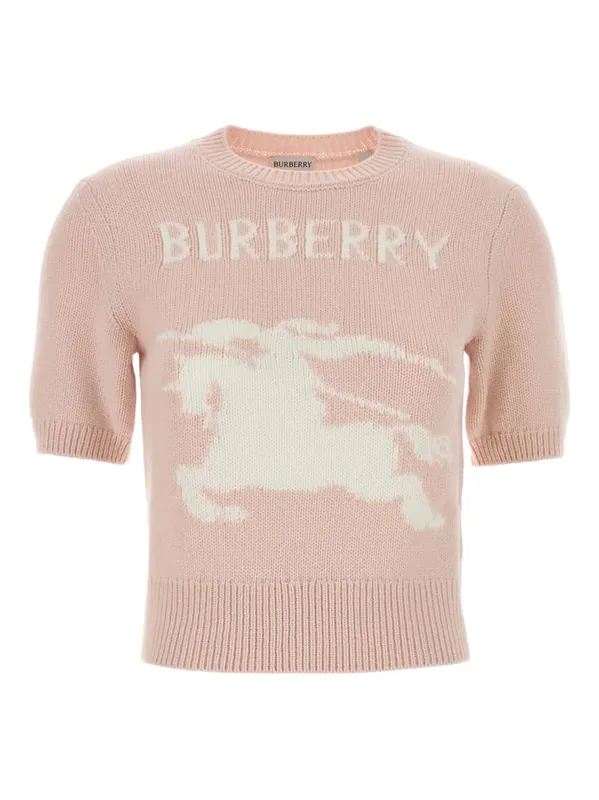 Ekd Wool And Cashmere Sweater - Burberry