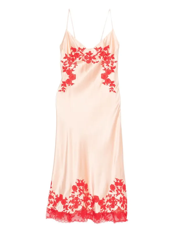Embroidered Long Dress - Ermanno Scervino