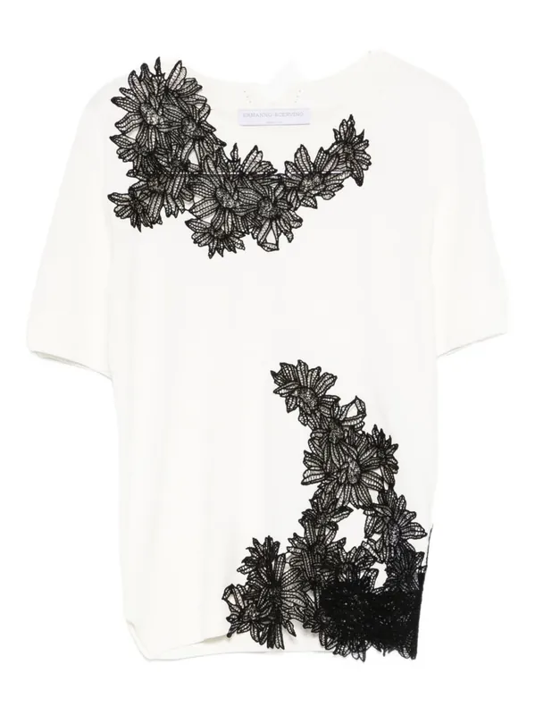 Embroidered Top - Ermanno Scervino