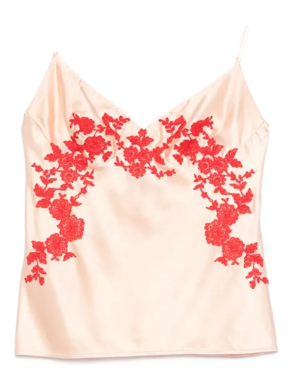 Embroidered Top - Ermanno Scervino