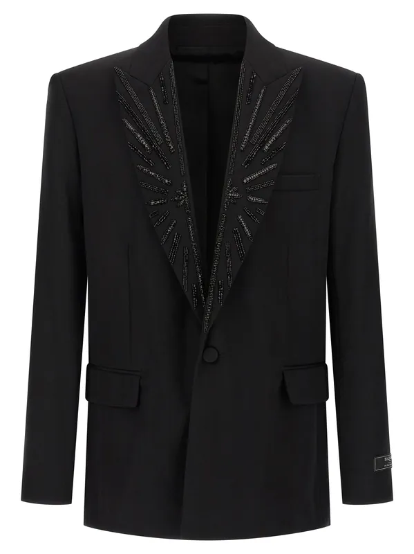 Crystal Blazer Black - Balmain