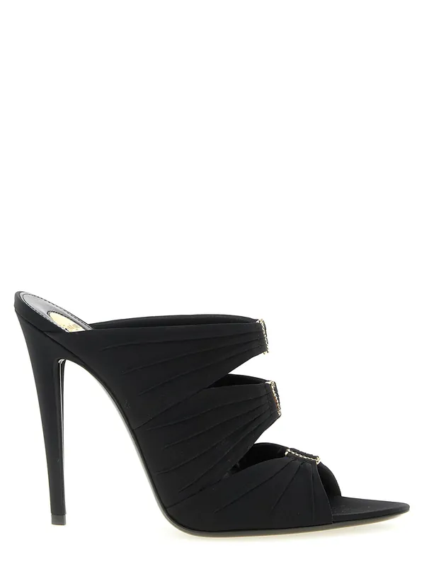 Emilie Sandals Black - Saint Laurent