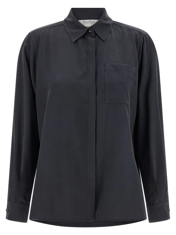 Mxmsiamese Shirt And Blouse Gray - Max Mara