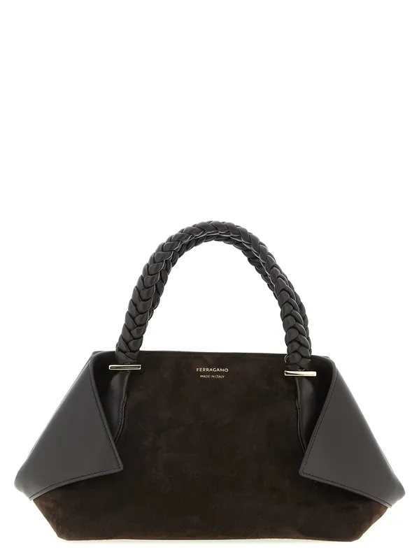 Scarf Th S Hand Bags Brown - Ferragamo