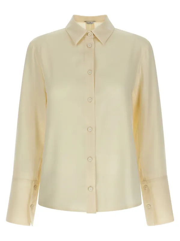 Mxpvoliera Shirt And Blouse White - Max Mara