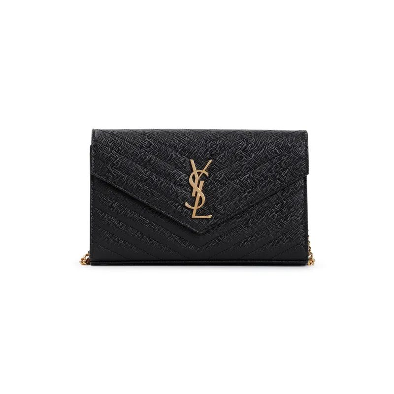 Chain Wallet Black - Saint Laurent