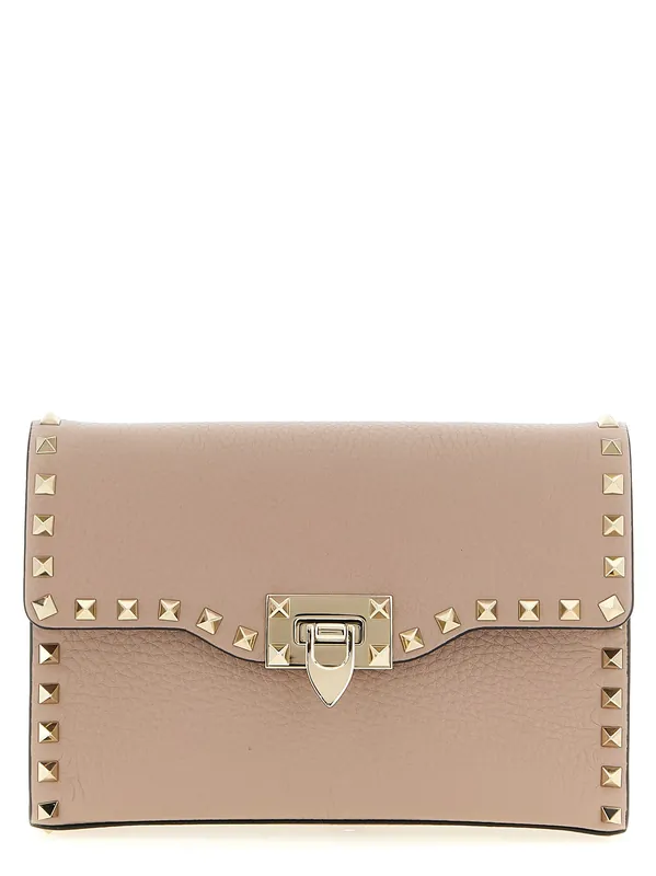 Rockstud Crossbody Bags Pink - Valentino Garavani