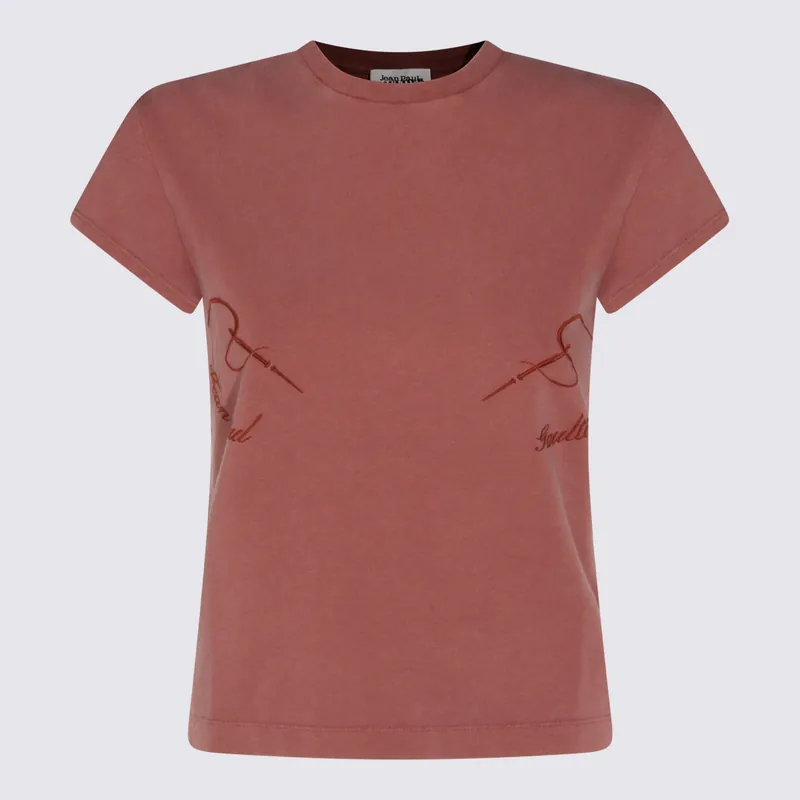 T-Shirts And Polos Burgundy