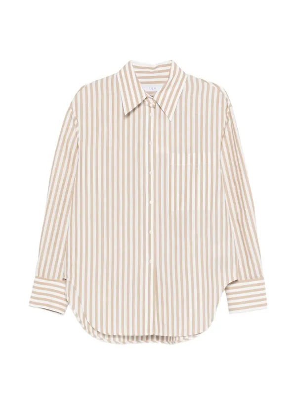 Azaloa Striped Cotton Blouse - Iro