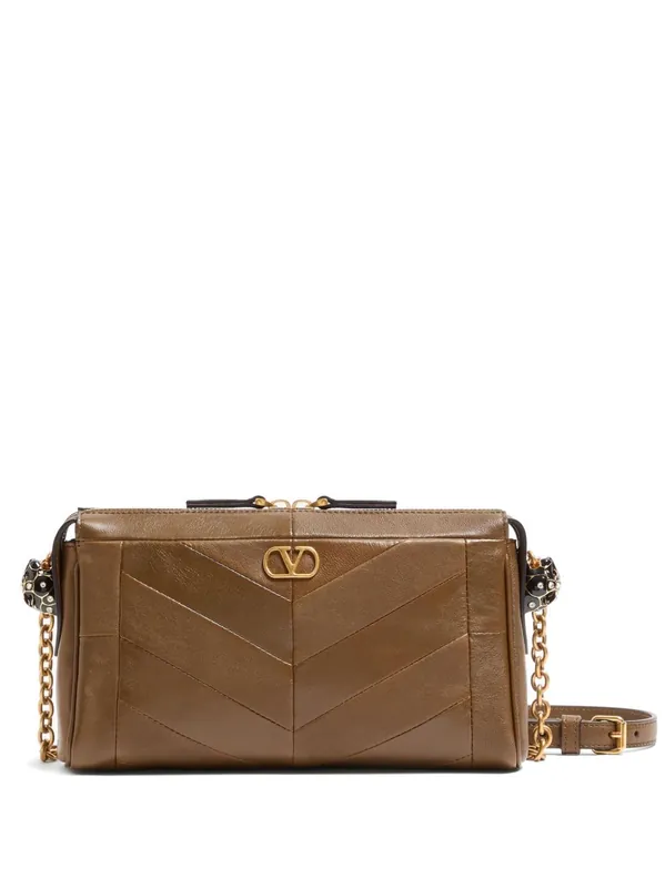 Panthea Small Leather Shoulder Bag - Valentino Garavani