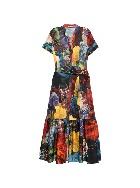 Printed Midi Dress - Alice + Olivia