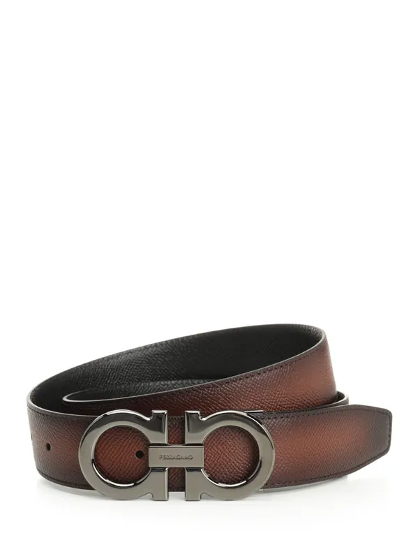 Gancini Belts Black - Ferragamo