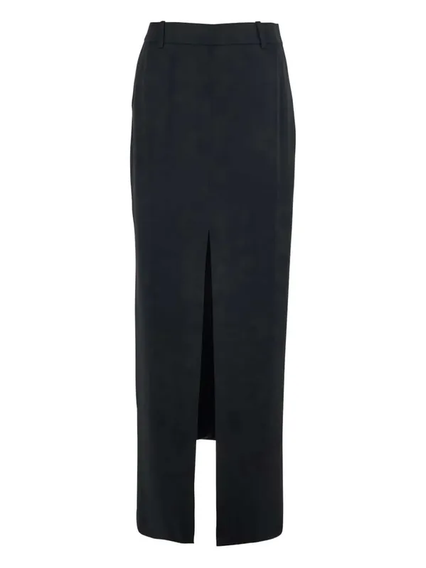 Long Skirt With Slit And Buttons - Tom Ford