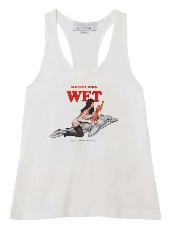 Graphic Print Tank Top - Stella McCartney