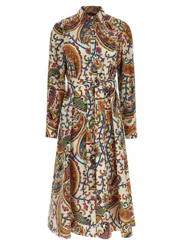 Paisley Foliage Dresses Multicolor - Etro