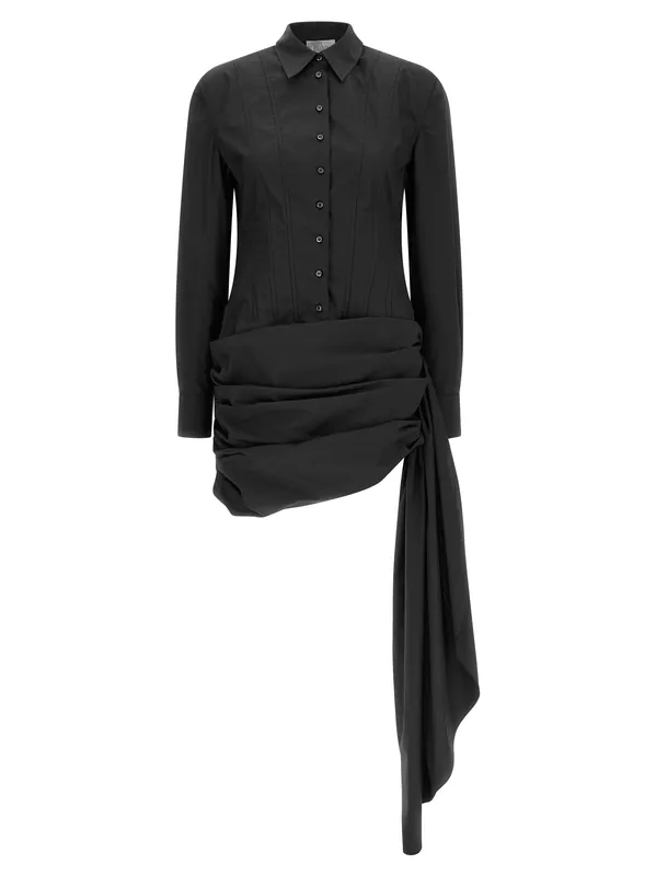 Chemisier Dress Dresses Black - Giuseppe Di Morabito