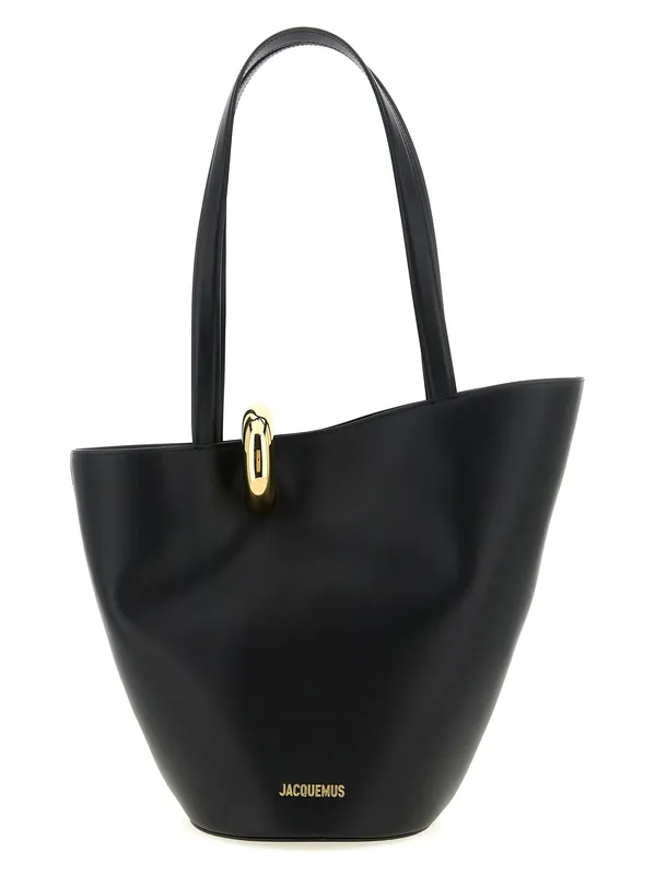 Le Bambola Moyen Shoulder Bags Black - Jacquemus