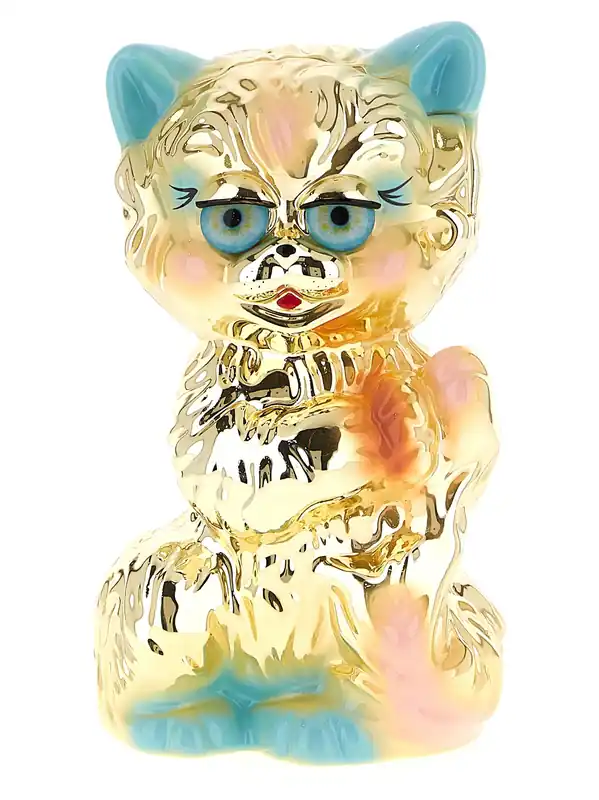 Lechat De La Maison Clutch Gold - Valentino Garavani