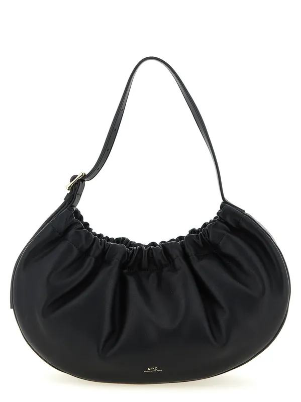 Ninon Hoop Shoulder Bags Black - A.P.C.