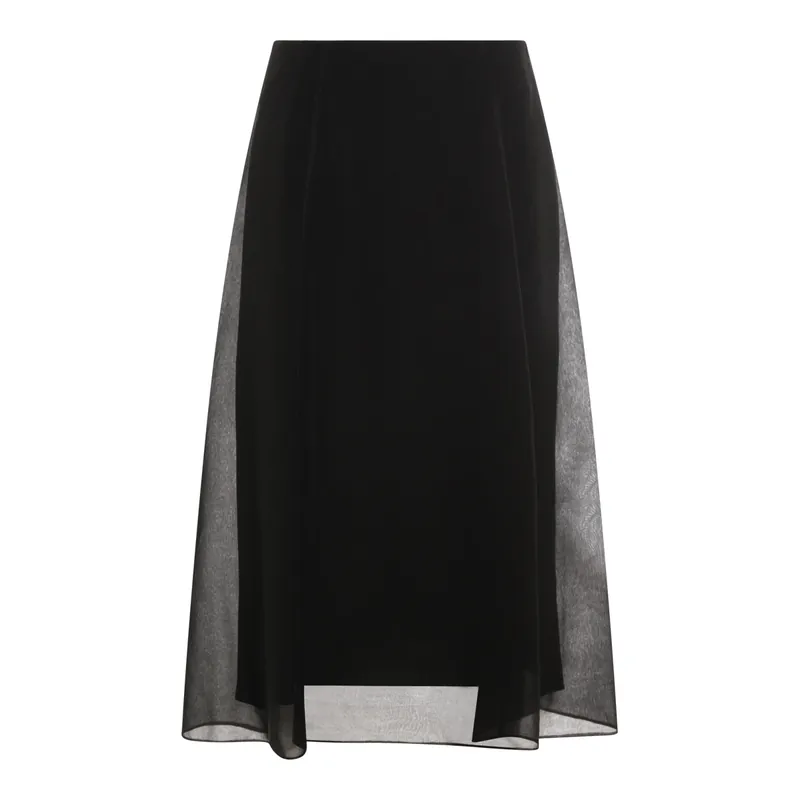 Skirts Nero - Brunello Cucinelli
