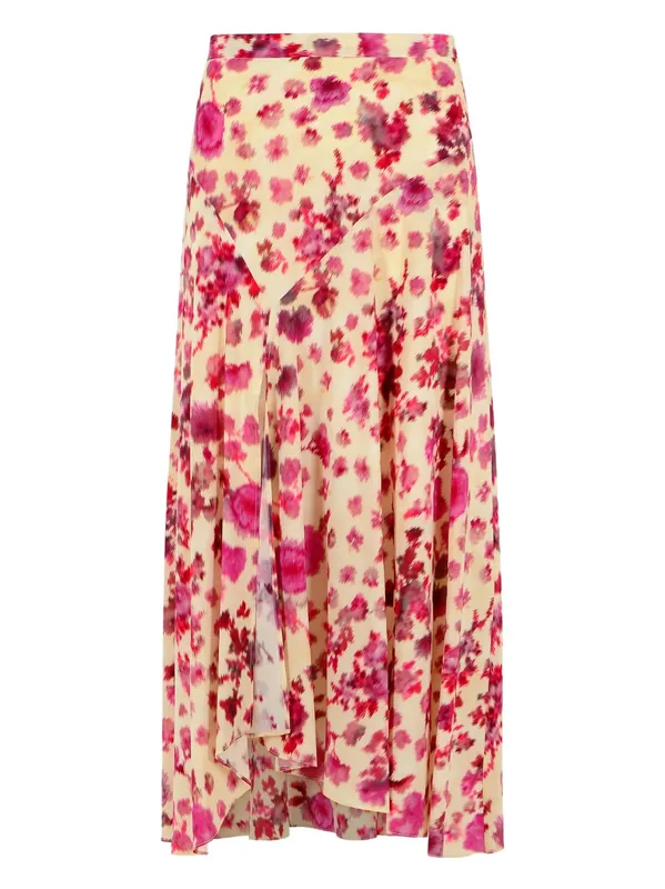 Sakura Silk Long Skirt - Isabel Marant