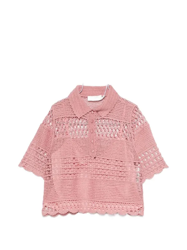 Wanderlust Crochet Cotton Top - Zimmermann