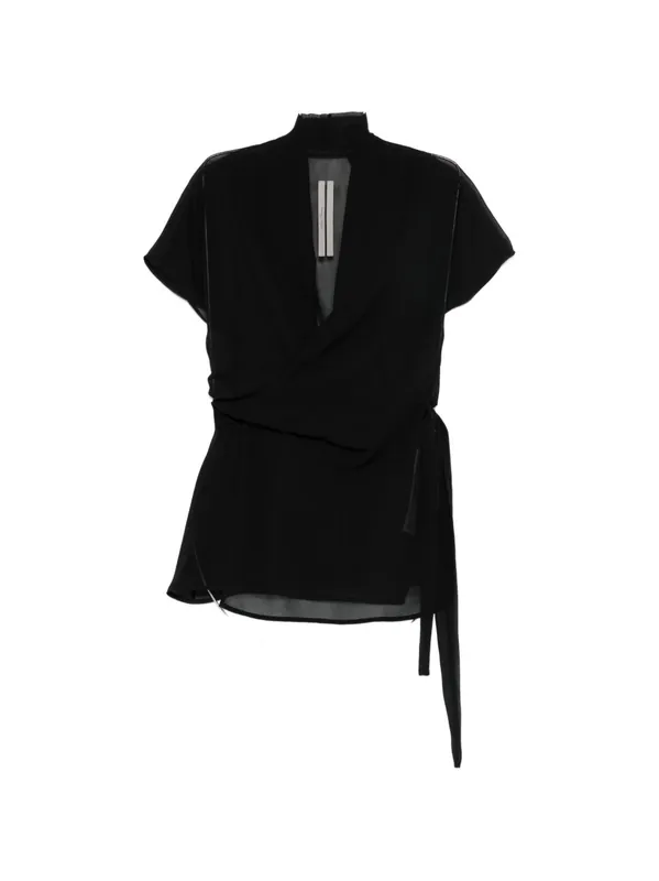 Silk Wrap Top - Rick Owens