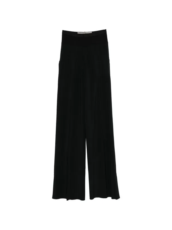 Silk Blend Trousers - Rick Owens