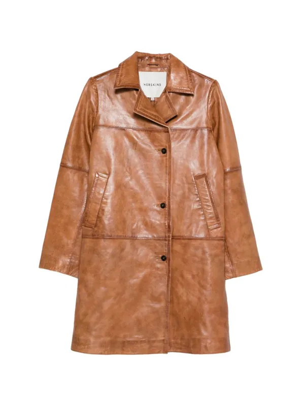 Shelly Leather Coat - Herskind