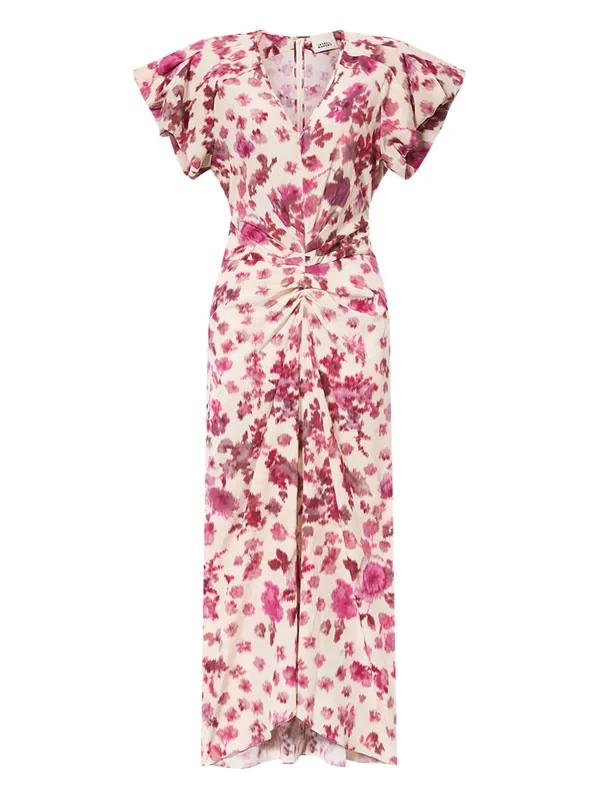 Terenae Printed Long Dress - Isabel Marant