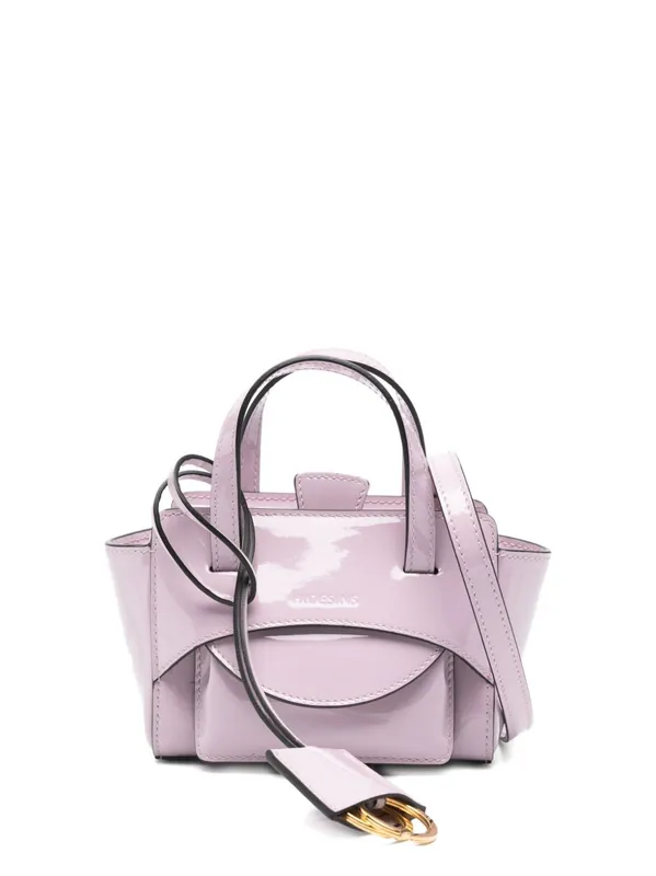 Flap Xs Leather Tote Bag - Hidesins