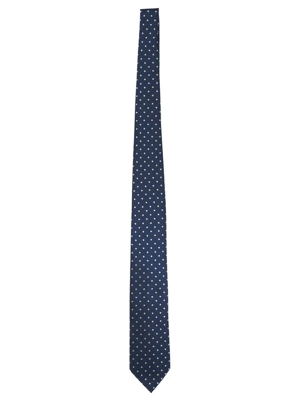 Polka Dot Silk Tie Ties & Bow Ties Blue - Tom Ford