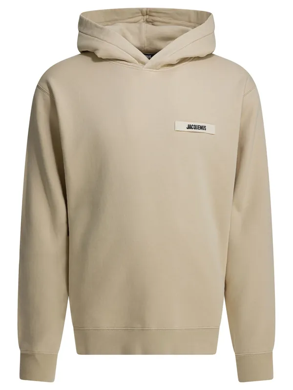 Gros Grain Sweatshirts Beige - Jacquemus