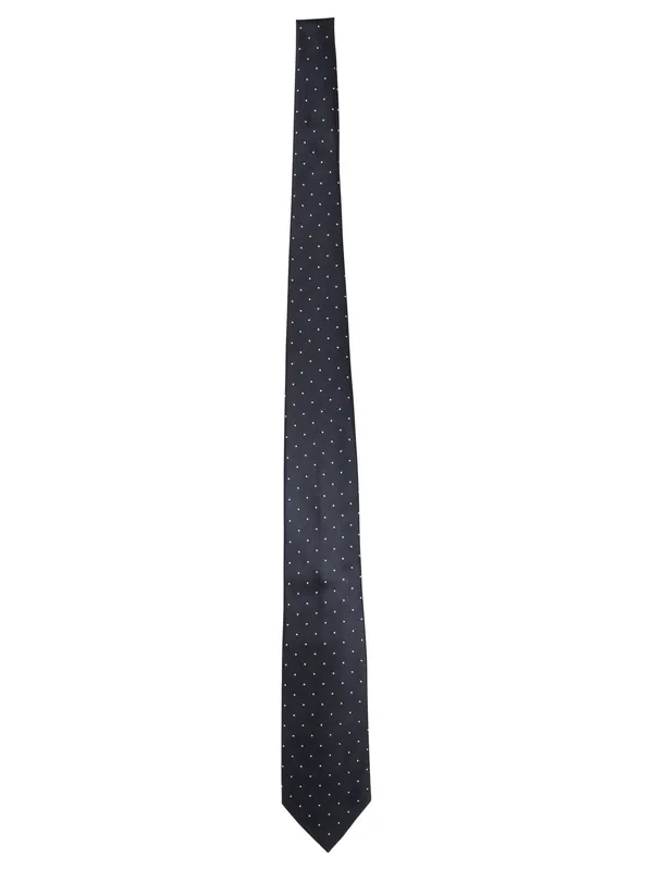 Polka Dot Silk Tie Ties & Bow Ties Blue - Tom Ford