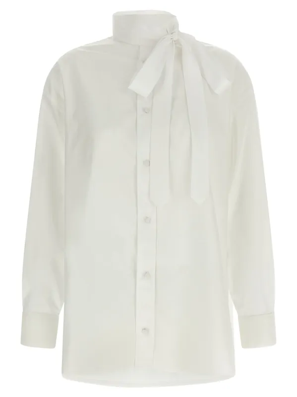 LavallièRe Collar Shirt Shirt And Blouse White - Kenzo