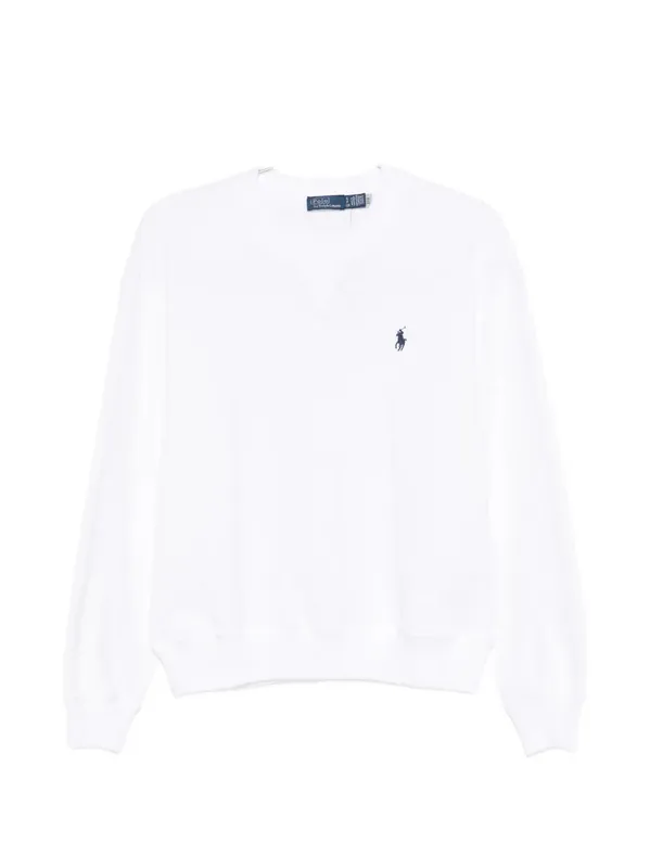 Cotton Fleece Crewneck Sweatshirt - Polo Ralph Lauren