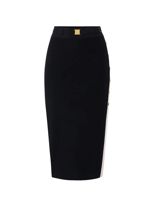 Knitted Midi Skirt - Elisabetta Franchi