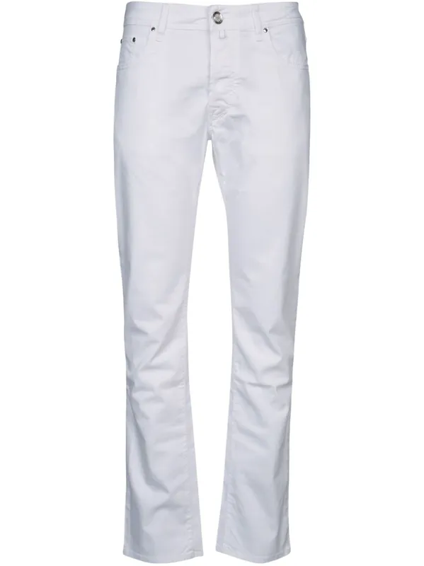 Slim Denim Cotton Jeans - Jacob Cohen