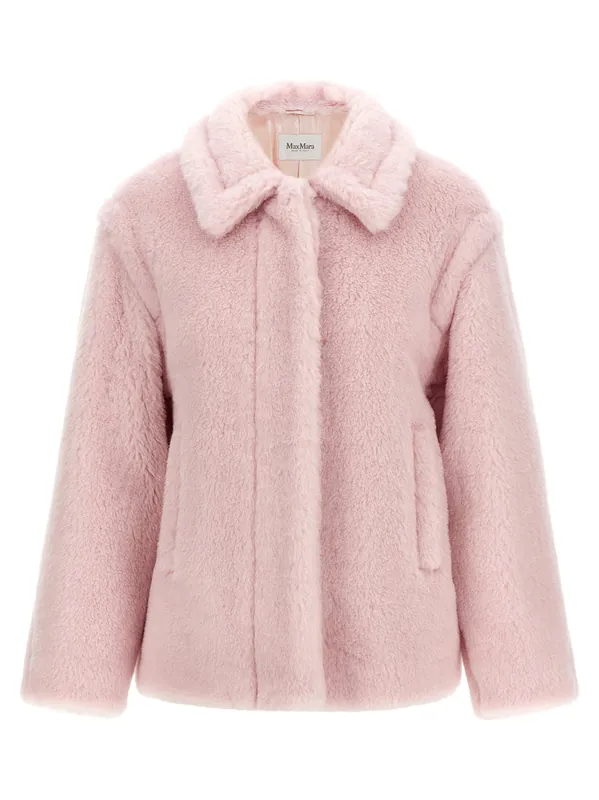 Mxmfuggito Coats And Trench Coats Pink - Max Mara