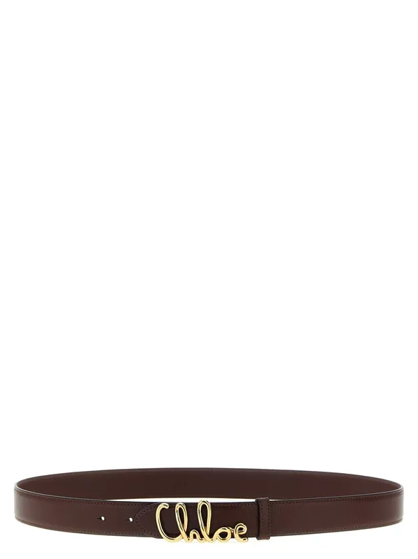 Chloé Iconic Belts Brown