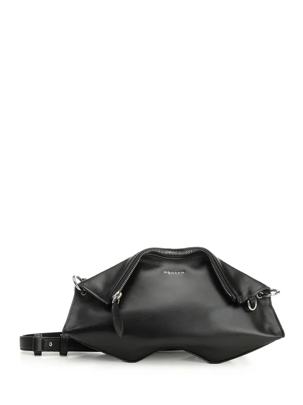 Manta Crossbody Bags Black - Alexander McQueen